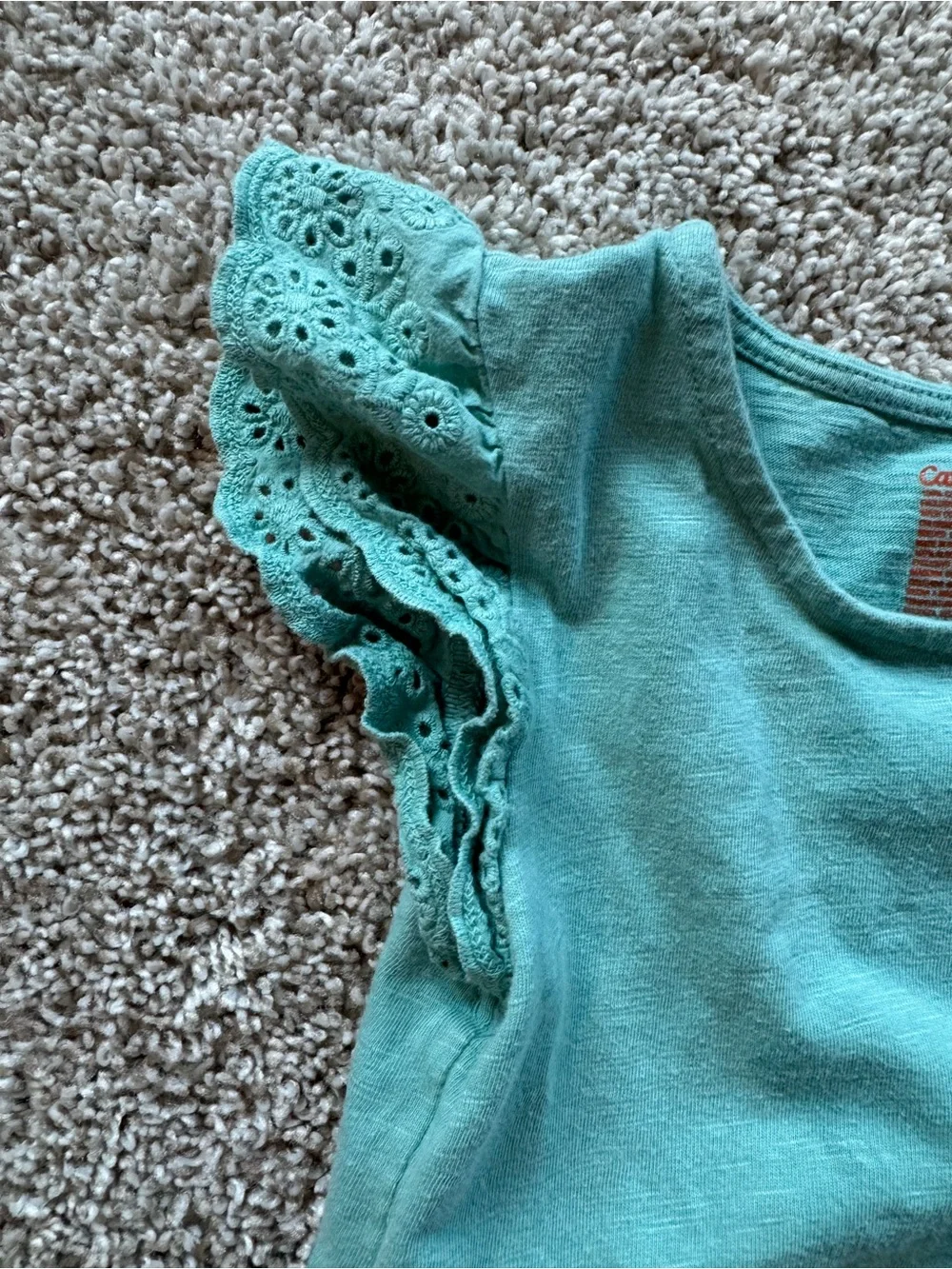 Girls Dress Lot Size 4T Dress bundle Green Eyelet Floral Short Sleeve Fall dress